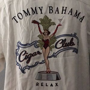 Tommy Bahama Silk Cigar Club Camp Shirt